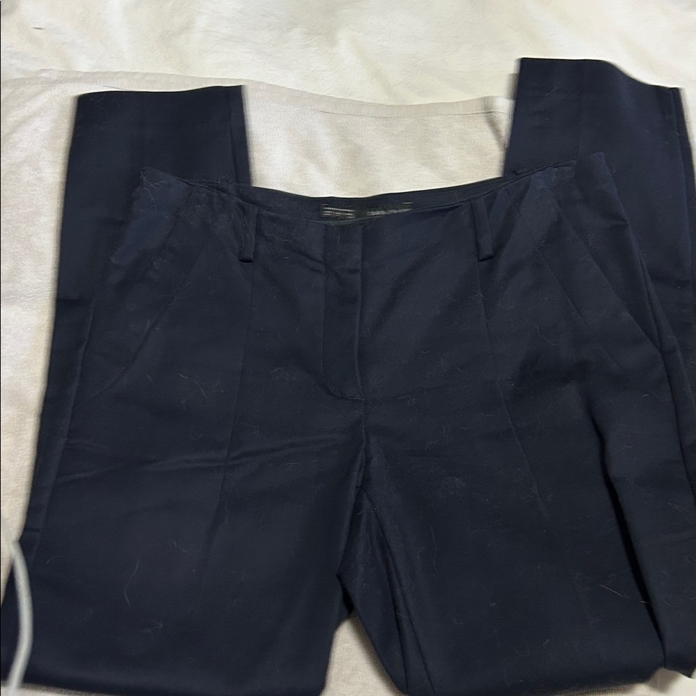 Zara Basic Navy Trousers